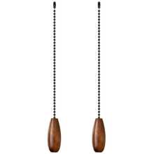 2件/4件吊扇拉链延长串珠球木制吊灯 - 彩色 - 查看 14