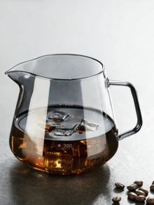 1 pezzo Set da caffè in vetro: Progettato con una bocca larga per un uso facile, perfetto per preparare il caffè e infondere il tè, adatto facilmente per bustine di tè e infusori. Realizzato in vetro di alta qualità, offre una chiara visibilità durante la preparazione, è durevole e ideale per l'uso quotidiano. Perfetto per casa, ufficio o piccoli raduni, eccelle nella preparazione di un caffè ricco, tè in foglie aromatico o infusioni pratiche con bustine di tè.