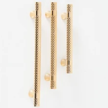 1pc Modern Minimalist Plastic Handle, Luxury Style Drawer Pull, Cabinet Door Knob