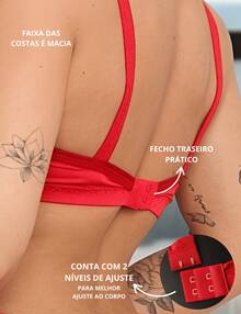 Set Of 3 High Support Bras With Metal Adjusters For Everyday Comfort - 彩色 - 查看 5