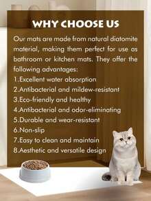 1PC Personalized Dog Bowl Mat, Custom Pet Name Mat,Dog Lover Gift, New Puppy Gift, Custom Cat Placemat, Unique Pet Feeding Mat,Perfect Gift For Birthday,Christmas,Thanksgiving,Halloween, And Special Occasions - Multicolor - View 10