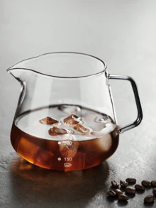 1 pezzo Set da caffè in vetro: Progettato con una bocca larga per un uso facile, perfetto per preparare il caffè e infondere il tè, adatto facilmente per bustine di tè e infusori. Realizzato in vetro di alta qualità, offre una chiara visibilità durante la preparazione, è durevole e ideale per l'uso quotidiano. Perfetto per casa, ufficio o piccoli raduni, eccelle nella preparazione di un caffè ricco, tè in foglie aromatico o infusioni pratiche con bustine di tè.