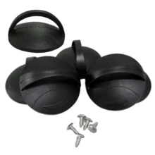 Kit 2 Universal Handles For Pot, Casserole, Kettle Lids - Black - View 8