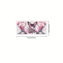2D Flat Butterfly UV DTF Transfer Stickers - Suitable For Cups, Bottles, Stationery, Crafts, DIY Artwork - Easy To Apply, Durable, Homemade Decorations (Cup Not Included)