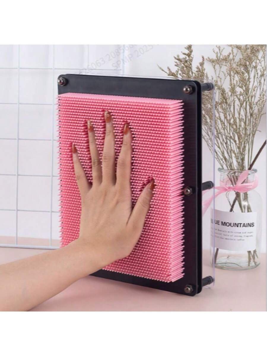 2025-Creative 3D Versatile Needle Hand Model Toy Versatile Needle Carving Plastic Handprint - Birthday Gift - Graduation Gift - Gift - Multicolor - View 1