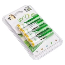 4 paquetes de 4 pilas AA, pilas doble A, pilas alcalinas AA de larga duración para dispositivos domésticos y de oficina, compatibles con instrumentos electrónicos de belleza y dispositivos de cuidado personal, regalos de Navidad, imprescindibles de otoño e invierno, artículos esenciales para acampar, vacaciones y acampar - Multicolor - Ver 6