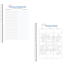 Cuaderno para registro de libros leiddos- Book Journal - BJL - Ver 4