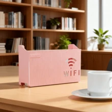 2 szt./1 szt. Uchwyt do routera bezprzewodowego, łatwy w montażu – schowek na ścianę bez wiercenia, polerowana powierzchnia, wielofunkcyjny organizer do domu i biura, praktyczny haczyk, półka ścienna na Wi-Fi, schowek na router, organizer na kable do salonu bez wiercenia, schowek na ścianę, bezprzewodowy Wi-Fi, dekoder TV