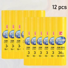 WUQIANNIAN [wqn] Juego De 3 Barras Adhesivas Sin Formaldehído, Suministros De Oficina Adhesivo Sólido Hecho A Mano Dy, Papel Adhesivo, Suministros De Proceso De Alta Viscosidad, Material Escolar - 9g-15g-21g-36g