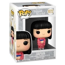 FUNKO POP! DISNEY SMALL WORLD - JAPÓN, 55258, TIENDA CON LICENCIA OFICIAL, FIGURA, JUGUETE, CABEZÓN, VINILO, MUÑECO, ATRACCIÓN, PARQUE DE ATRACCIONES, PAISES - Rojo - Ver 4