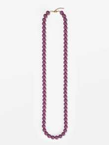 1 pieza Collar largo de cuentas geométricas de plástico de estilo bohemio, hecho a mano para mujeres, se puede usar en doble capa, adecuado para verano, playa, vacaciones y uso diario