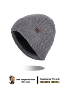 1/2/3件男士冬季保暖帽子、围巾、手套套装，新款加厚针织帽，保暖针织滑雪面罩，适合秋冬季户外活动、露营、钓鱼、徒步旅行、旅行、度假