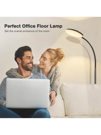 1pc LED Adjustable Bracket Vloer Lamp, Gooseneck Tafel Lamp Living Room, Portable Detachable USB Dimmable Reading Eye Ambient Study Bedroom view 10