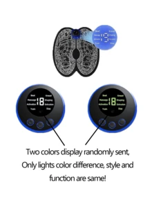 New Rechargeable Electric Foot Massager Pad - Promotes Blood Circulation, Relaxes Muscles - Perfect Control Mat Suitable For Both Men And Women