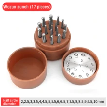 3mm To 34mm Dapping Doming Punch Set, Jewelry Making Metal Forming Tool Kit, Jewelry Making Jingle Bell Tool, Assorted Size Jewelry Punching Tools - Multicolor - View 16