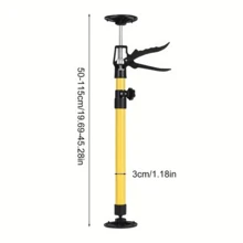 Heavy Duty Telescopic Cabinet Lift Support Adjustable Height (11.81-45.28 Inches) Steel Frame, Suitable For Cabinet Installation, Drywall Installation, Heavy Duty Baseless - For Professional Contractors And DIY Users - Sturdy Lifting Support Pole, Suitable For Construction, Renovation, Warehouse - Space-Saving Design, Can Be Used To Store Renovation Tools, Compact Storage, Durable, Suitable For Home Renovation - Multicolor - View 10
