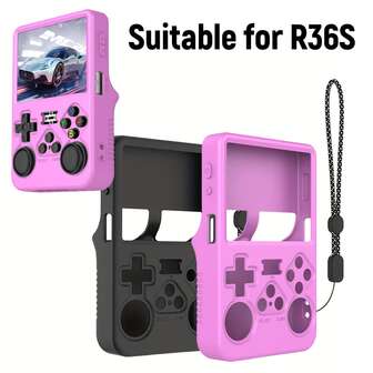 Suitable For ANBERNIC R36S Game Console Soft Silicone Case, Anti-Drop And Shockproof Protective Case