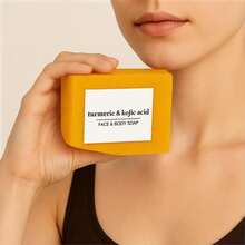 4pcs Turmeric Facial Cleansing Set, Including 30 Facial Wipes, 1/3/5 Pieces Of Handmade Turmeric Kojic Acid Soap, And 1 Bottle Of Turmeric And Damascus Rose Facial Cleansing Mousse. It Provides Deep Cleansing And Moisturizing, Contains A Large Amount Of Curcumin, Vitamin E, And Rose Essence, And Is Suitable For The Face And Body With A Natural And Mild Formula. - 黃色 - 查看 8