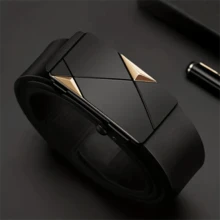 1PC Punk Style Star Double Breasted Belt, Korean Version Jeans, Fashionable Decorative Pants Belt, Corns Belt