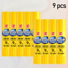 WUQIANNIAN [wqn] Juego De 3 Barras Adhesivas Sin Formaldehído, Suministros De Oficina Adhesivo Sólido Hecho A Mano Dy, Papel Adhesivo, Suministros De Proceso De Alta Viscosidad, Material Escolar - 9g-15g-21g-36g