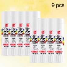 WUQIANNIAN [wqn] 3 Barras De Pegamento Sin Formaldehído De Secado Rápido, Suministros De Oficina Adhesivos, Papel Adhesivo, Suministros De Proceso De Alta Viscosidad, Suministros Escolares -9g-15g-21g-36g