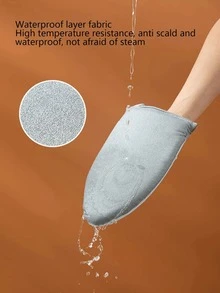 1 pièce Mini table à repasser, mini tampon de repassage résistant à la chaleur, gant anti-vapeur imperméable avec boucle pour les doigts, gants de repassage à vapeur, pour cols, poches, cravates, décoration de la maison, cuisine, chambre, maison, bureau, école, sac, organisateur, rangement