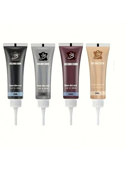 1PC Faux Leather Repair Cream, Suitable For Sofas, Car Seats, And Shoes - Color Restoration Cream