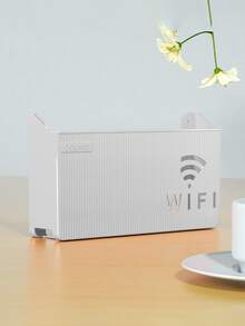 1 Hộp lưu trữ bộ định tuyến WiFi treo tường – Trang trí nhà hiện đại mùa thu, Tổ chức phòng tiết kiệm không gian với quản lý cáp, Kệ treo tường thẩm mỹ cho phòng khách, phòng ngủ và văn phòng – Phụ kiện cải thiện nhà cửa năm 2025 - Nhiều màu - Xem 4