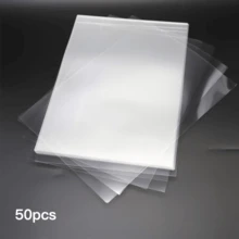 50/100 Sheets Transparency Film For Inkjet Printers, Printable Transparency Film Acetate Clear Sheets For Crafts, Transparency Paper Sheets For Overhead Projector, 100% Transparent - Transparent - View 11