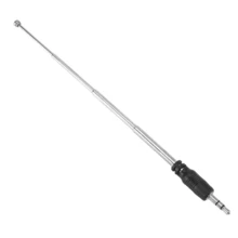 Radio Antenna 3.5Mm 4 Sections Telescopic FM Antenna Radio For Mobile Cell Phone Mp3 Mp4 Audio Equipment - màu đen - Xem 2