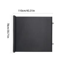 Retractable Pet Fence, Anti-Cat Escape Barrier, Pet Gate, Cat Door, Entry Barrier - Multicolor - View 2