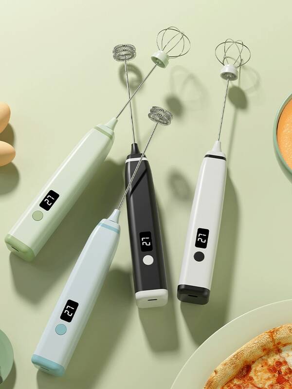 Electric Hand Mixer, Small Handheld Milk Frother, Egg Beater, Baking Whisk, Mini Blender, Convenient Breakfast Supplies, Family Dinner Supplies, Party Supplies