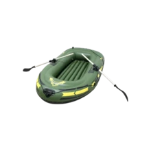 1 件 2 人充气皮划艇，厚实耐用的筏子，适合漂流、钓鱼、冲锋舟