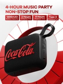 Coca Cola FANTECH Computer Speakers, Mini PC Speakers With Subwoofer, 2.1 Desktop Speaker With RGB Lights,USB Powered, Stereo Sound,Gaming Speaker With 3.5mm Aux Cable For Monitor/Laptop/Tablet, 1SET(2 Speaker) - Multicolor - View 8