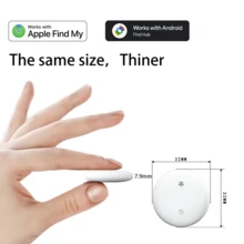 Alternatywny lokalizator AirTag Global, lokalizator Airtag Apple i Android, globalny lokalizator GPS, alarm antyzaginieniowy dla zwierząt, inteligentny lokalizator Bluetooth – kompatybilny z systemami iOS i Android, odpowiedni dla urządzeń Apple i Android, wodoodporny IPX6, precyzyjne śledzenie zdalne, połączenie z urządzeniem jednym kliknięciem, wytrzymała bateria, lokalizator GPS z globalnym pozycjonowaniem, odpowiedni dla osób starszych, zwierząt domowych, samochodów, kluczy, toreb i innych, lokalizator z przypomnieniem o zaginięciu, lokalizator Airtag, lokalizator samochodów - Wielokolorowe systemy Android i Apple Dual - Zobacz 8