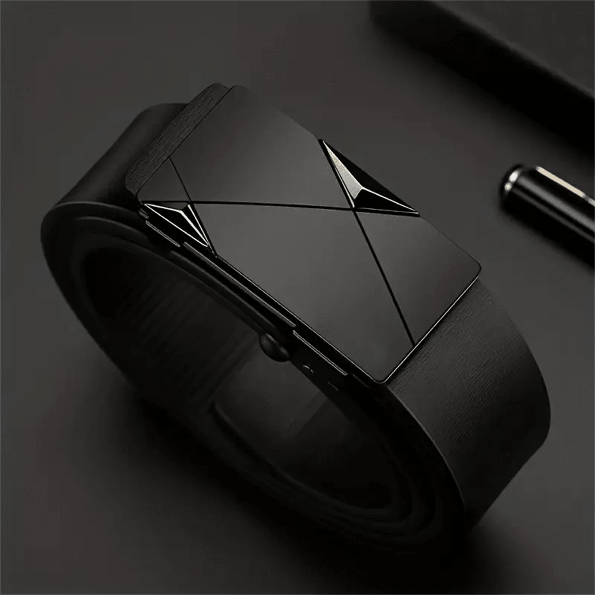 1PC Punk Style Star Double Breasted Belt, Korean Version Jeans, Fashionable Decorative Pants Belt, Corns Belt