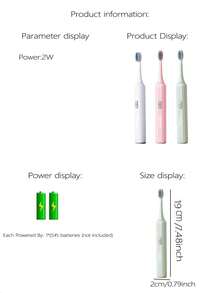 Automatic Electric Toothbrush Soft Bristls With 5 Modes Electric Toothbrush Adult Oral Teeth Cleaning Toothbrushes