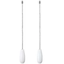 2件/4件吊扇拉链延长串珠球木制吊灯 - 彩色 - 查看 12