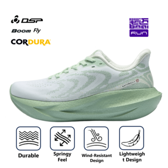  Zapatillas de running con plataforma de malla BMAI Expedition 6.0 para hombres - Zapatos de entrenamiento casuales con cordones para caminar, trotar, gimnasio, fitness y deportes, estilo clásico con cordones y mediasuela estructurada