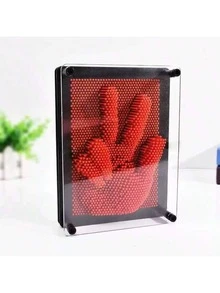 2025-Creative 3D Versatile Needle Hand Model Toy Versatile Needle Carving Plastic Handprint - Birthday Gift - Graduation Gift - Gift - Multicolor - View 6