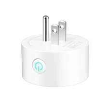 Enchufe Inteligente WiFi 10A, Compatible con Alexa y Assistant, Control por Voz, Control por App, con Temporizador y Controlador de Grupo, Sin Hub Requerido, Solo Compatible con WiFi 2.4G - Ver 2