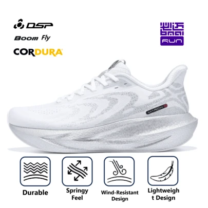  BMAI Damskor Expedition 6.0 Mesh Platform Löparskor – Avslappnade Träningsskor med Snörning För Promenader, Jogging, Gym, Fitness Och Sport, Klassisk Snörning Med Strukturerad Mellansula