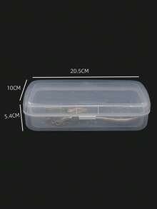 美甲工具消毒托盘 - 便携式透明塑料收纳盒，带过滤网，适用于镊子、美甲工具及其他美甲用品，设计时尚，经久耐用 - 彩色 - 查看 7