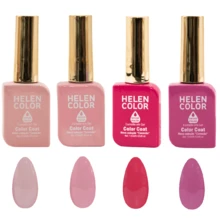 Helen Color Connection Gel Nail Polish Kit 4 - 12ml Each - Hồng - Xem 6