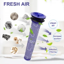 Filters Replacement Compatible With V7, V8 Animal And V8 Absolute Vacuum, Compare To Part 965661-01 And 967478-01, 3 Pre And 3 Post Filters