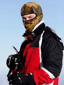 Cold Weather Balaclava Windproof Fleece Hood For Hunting Ski Full Face Mask