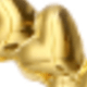 Gold-bubble Heart-fiolex Girls