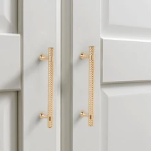 1pc Modern Minimalist Plastic Handle, Luxury Style Drawer Pull, Cabinet Door Knob