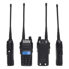 Walkie Talkie Baofeng Uv82 Uhf/vhf 128 Canale 8km Bandas De Frecuencia 25 | 12.5khz Color Negro - Negro - Ver 9