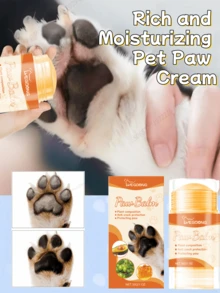 Balsam pentru labe de animale de companie - Îngrijire hidratantă și hrănitoare pentru labe de pisici și câini. Hrănește în profunzime pernuțele labelor, ajută la ameliorarea uscăciunii și menține moliciunea și confortul.